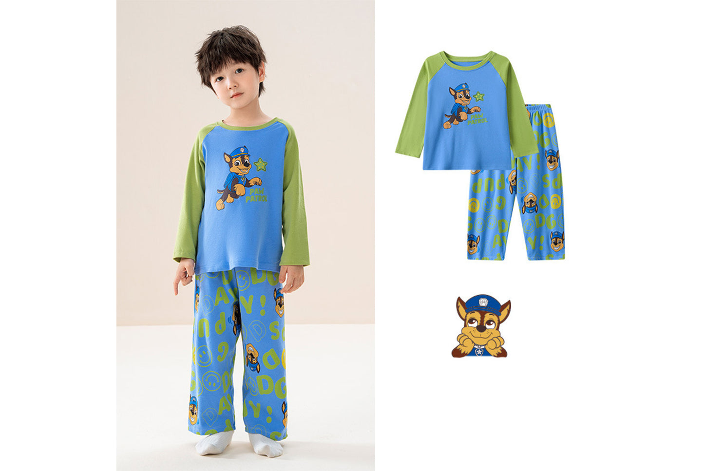 **Class A Children's Antibacterial Loungewear Set**