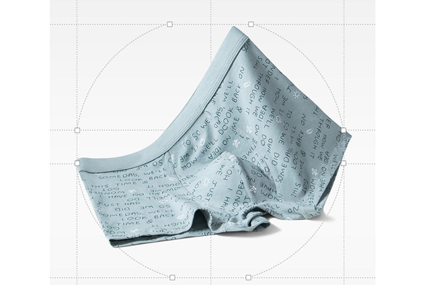 Men's Class A Pure Cotton Summer Sports Boxer Briefs