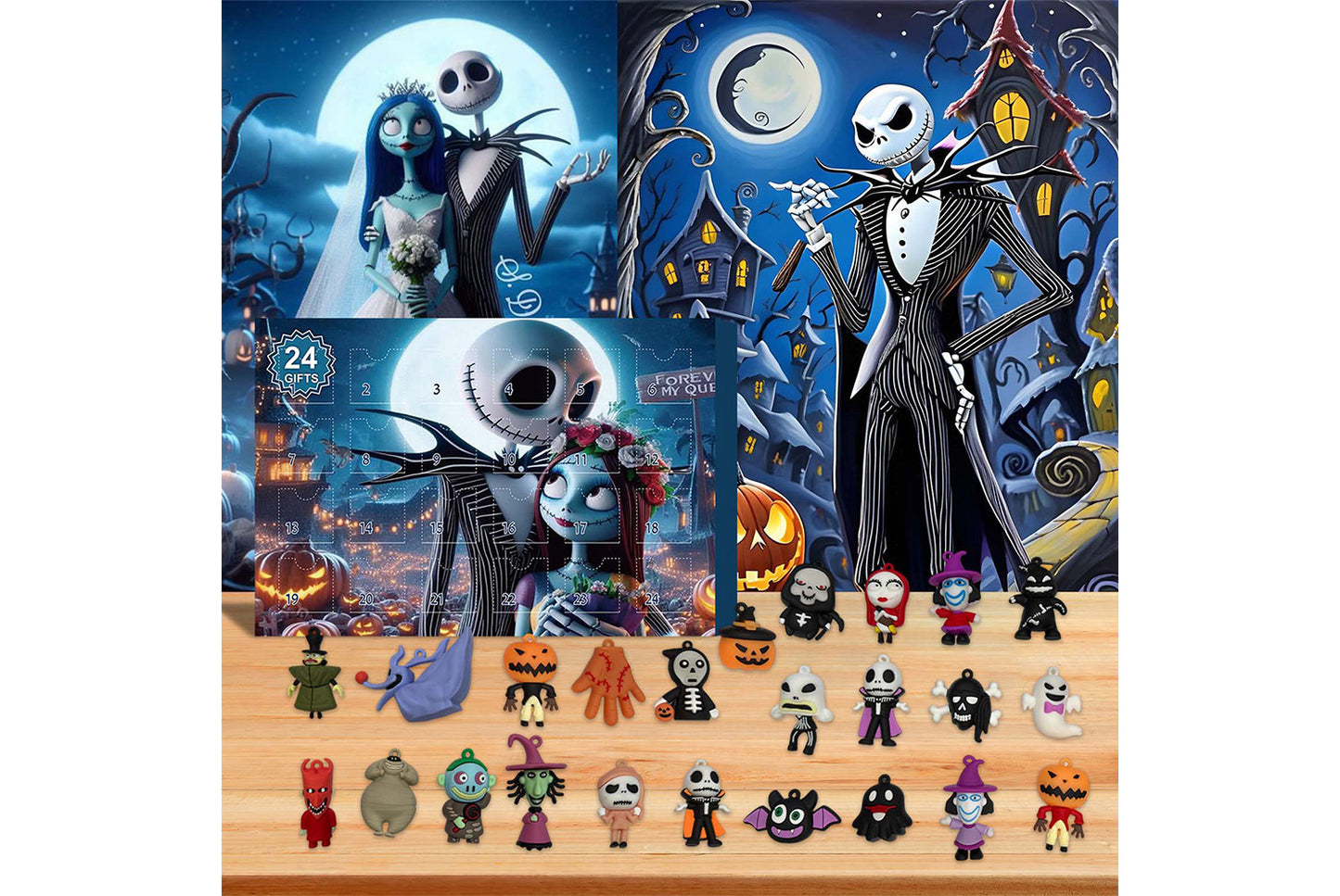 Halloween Skull Jack Advent Calendar Box
