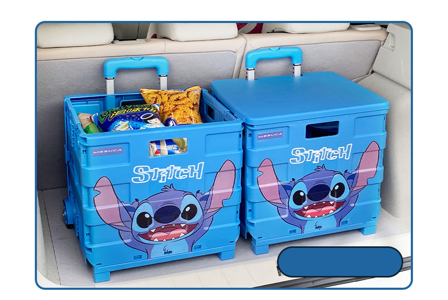 Stitch Folding Trolley Case 45L
