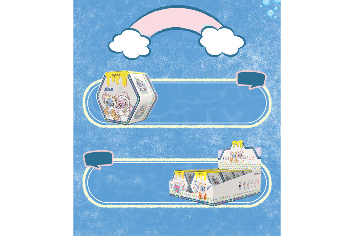 **Lilo & Stitch Series Animal Party Plush Charm Blind Box**