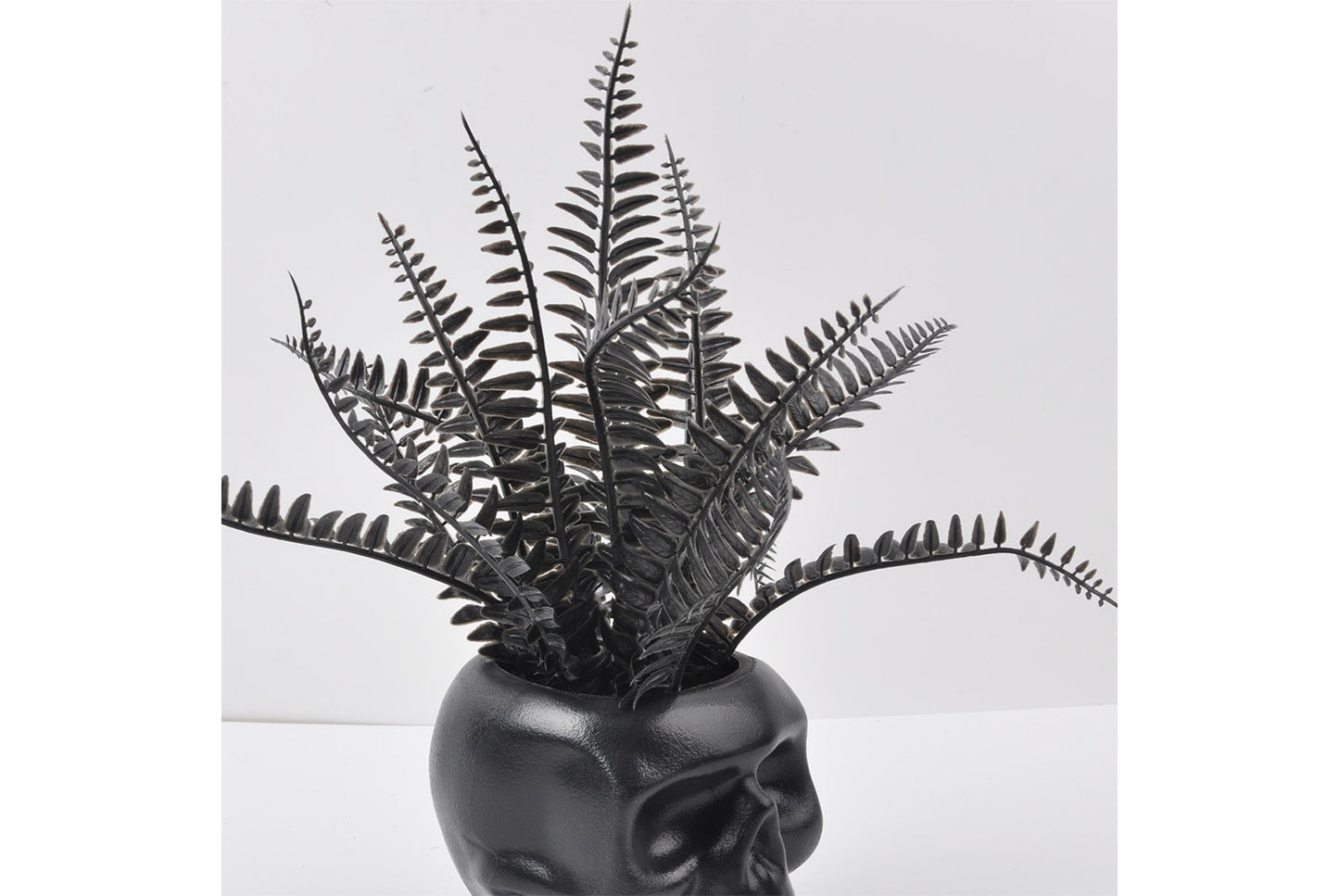 Halloween Simulated Plant Pots | Skull/White Pot/Succulent Series