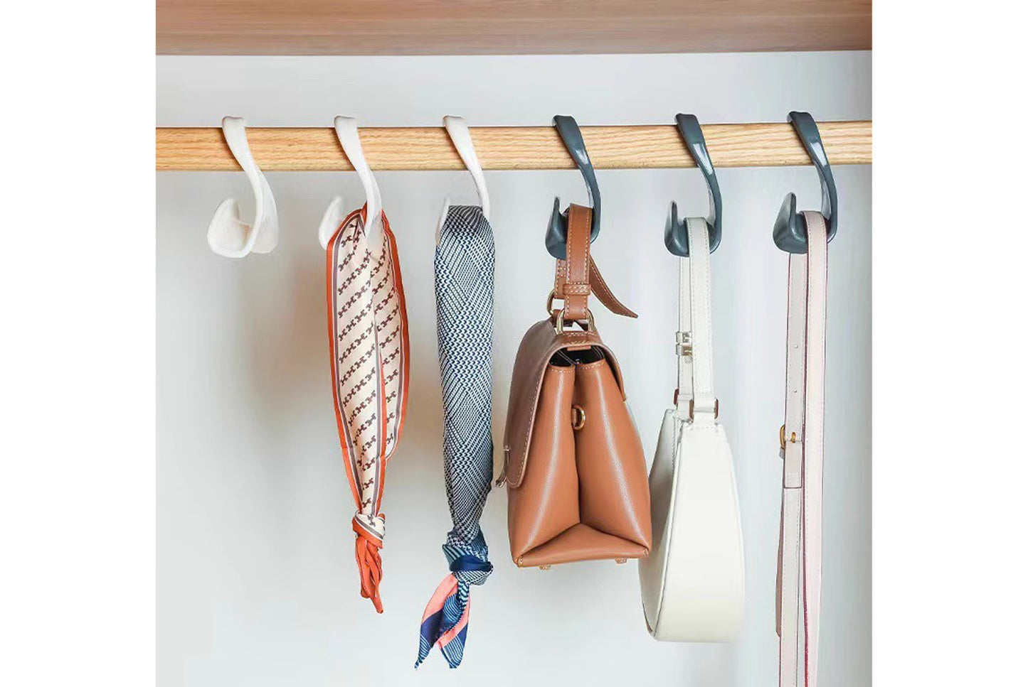 **Arch-Shaped Bag Hanger, Multifunctional Storage Rack (30pcs)**