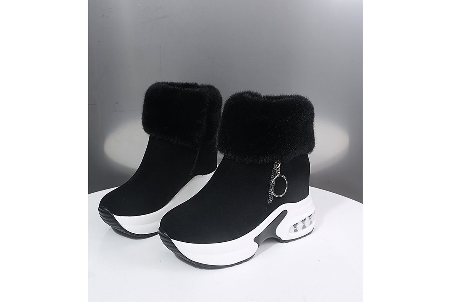 Fleece Lining for Warmth and Height Increase