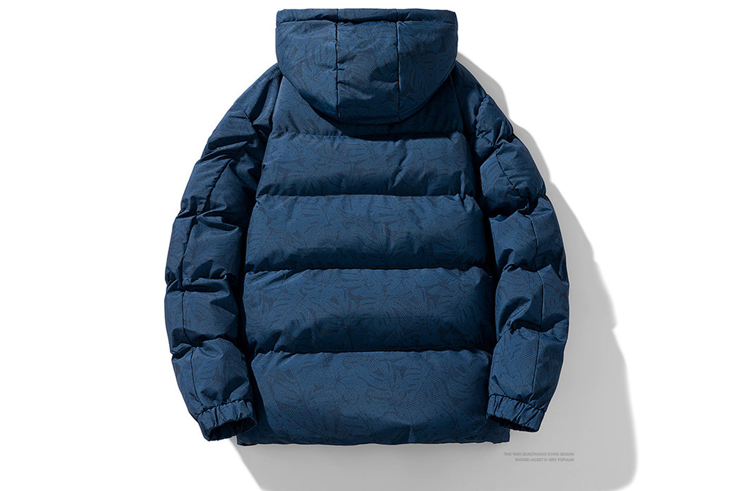 **Men's Hooded Cotton Jacket (Thickened, Warm, Multiple Colors Available)**