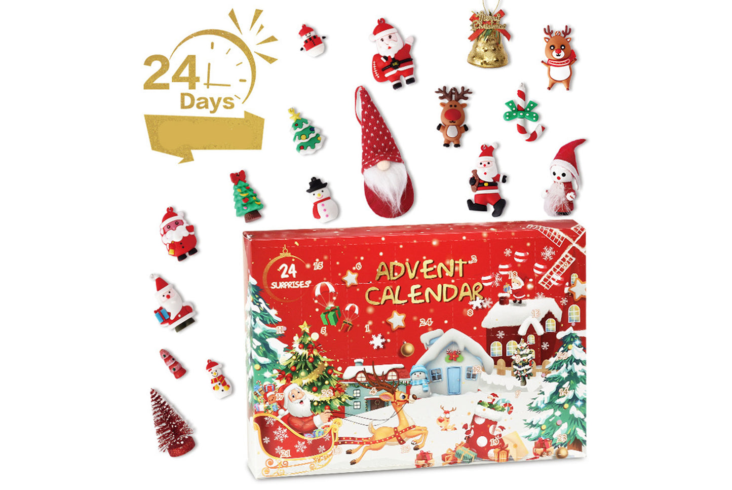 Creative Countdown Christmas Blind Box Pendant