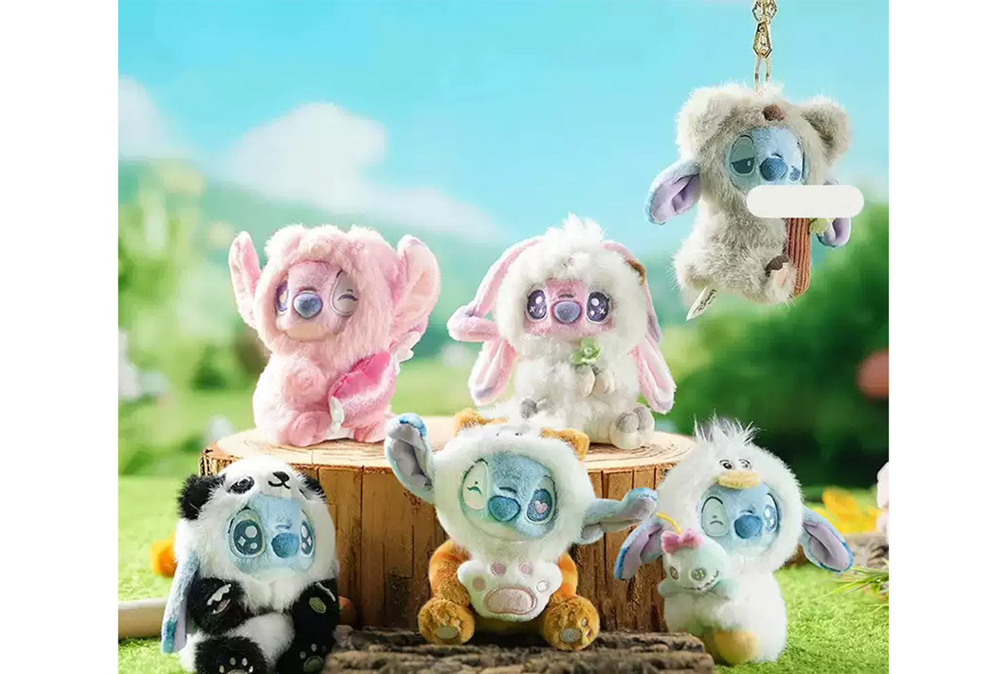 **Lilo & Stitch Series Animal Party Plush Charm Blind Box**