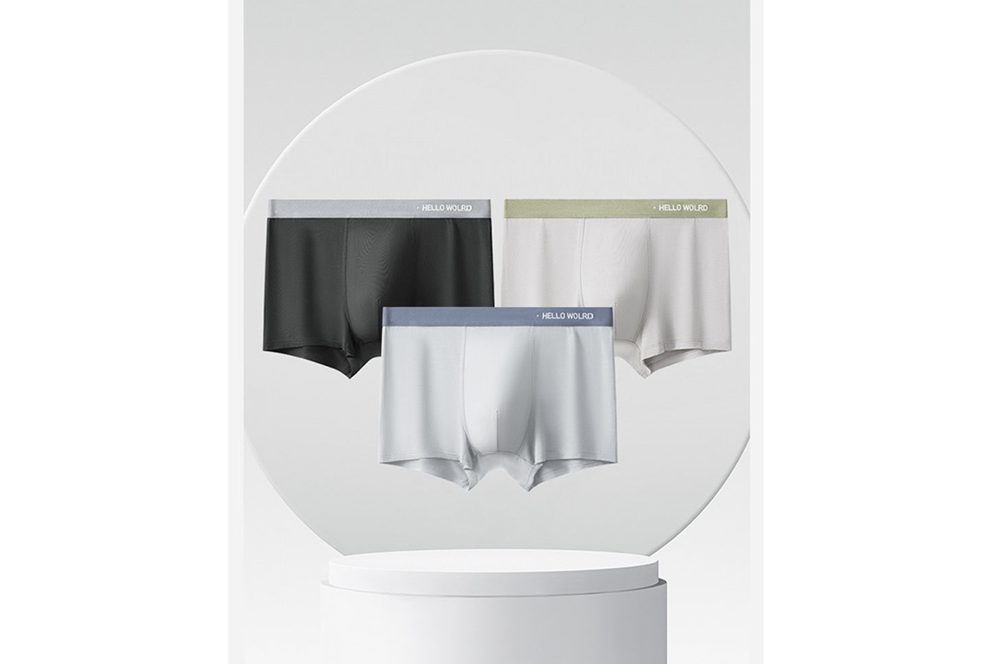 **Modal Men's Boxer Briefs - All-Season Breathable Plus Size Sports Briefs**