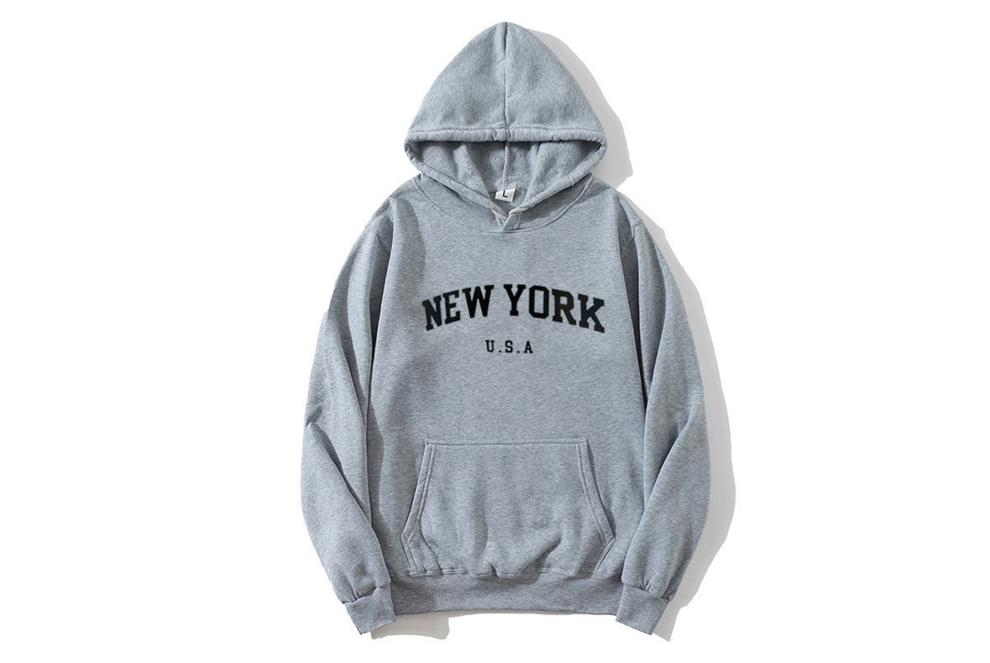 NEW YORK USA Letter Print Hoodie