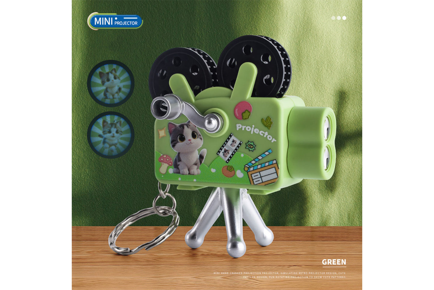 Children's Hand-Cranked Projector