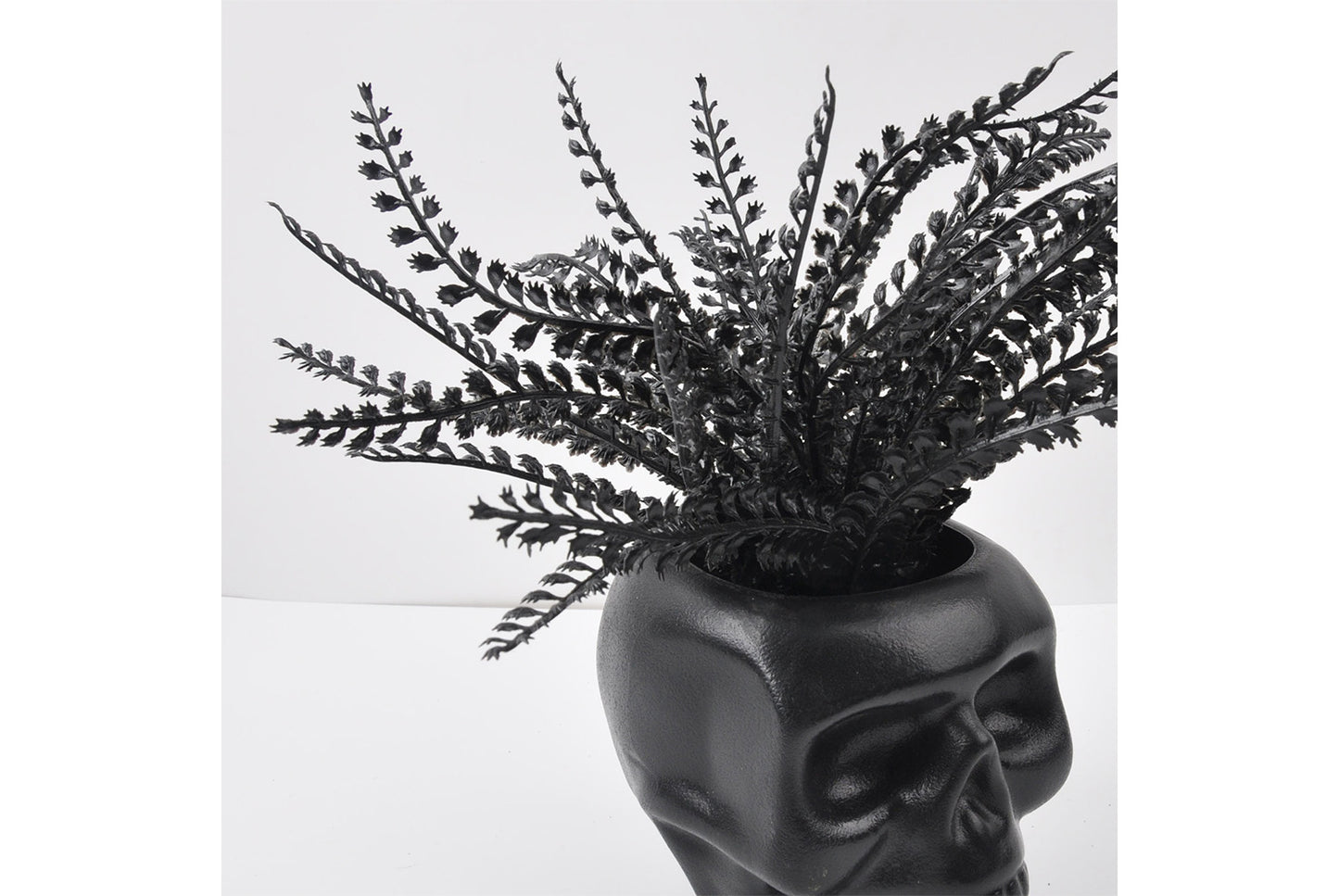 Halloween Simulated Plant Pots | Skull/White Pot/Succulent Series