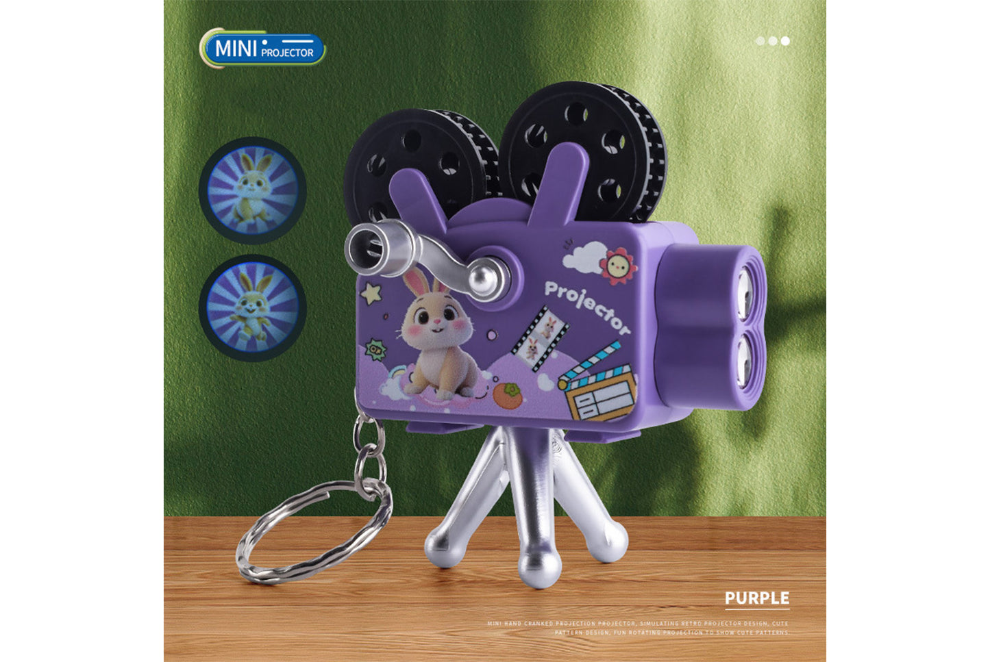 Children's Hand-Cranked Projector