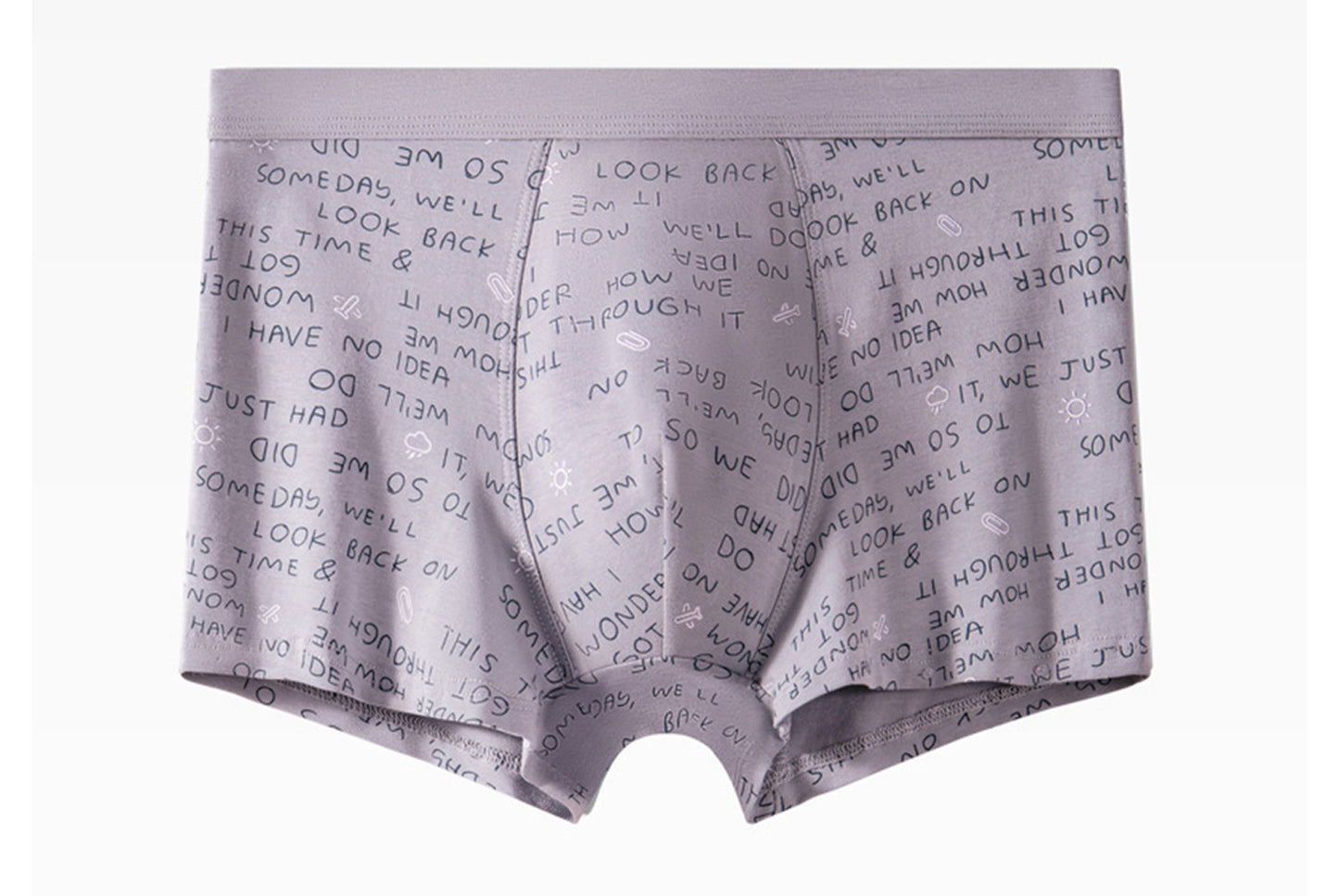 Men's Class A Pure Cotton Summer Sports Boxer Briefs