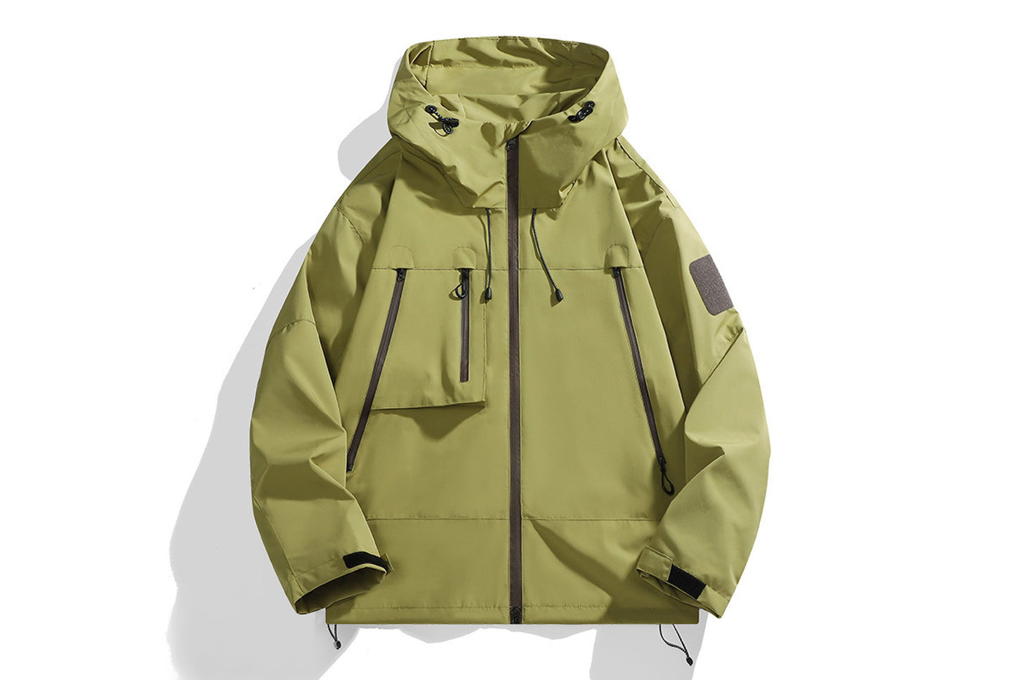 **Men's Three-Proof Waterproof Jacket (Multiple Colors Available, S-3XL)**