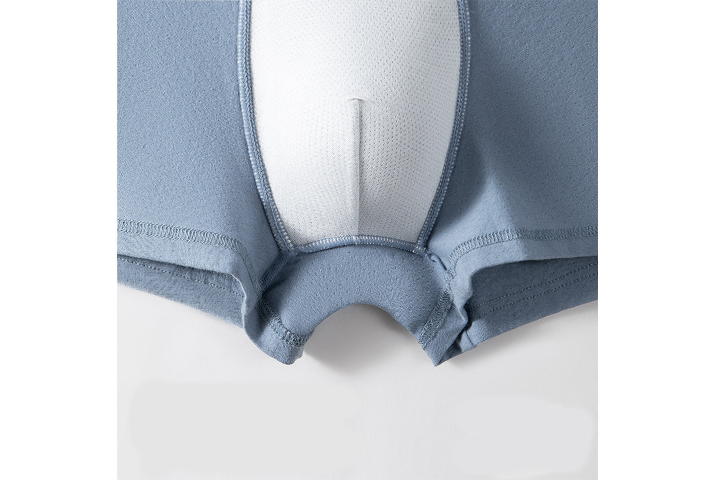 Men's Class A Pure Cotton Boxer Briefs - Mesh Breathable Summer Thin Plus Size