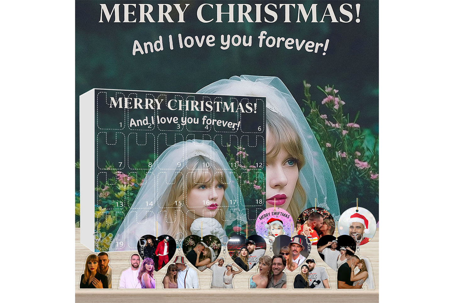 Taylor Swift Blind Box | Christmas Countdown Gift Box