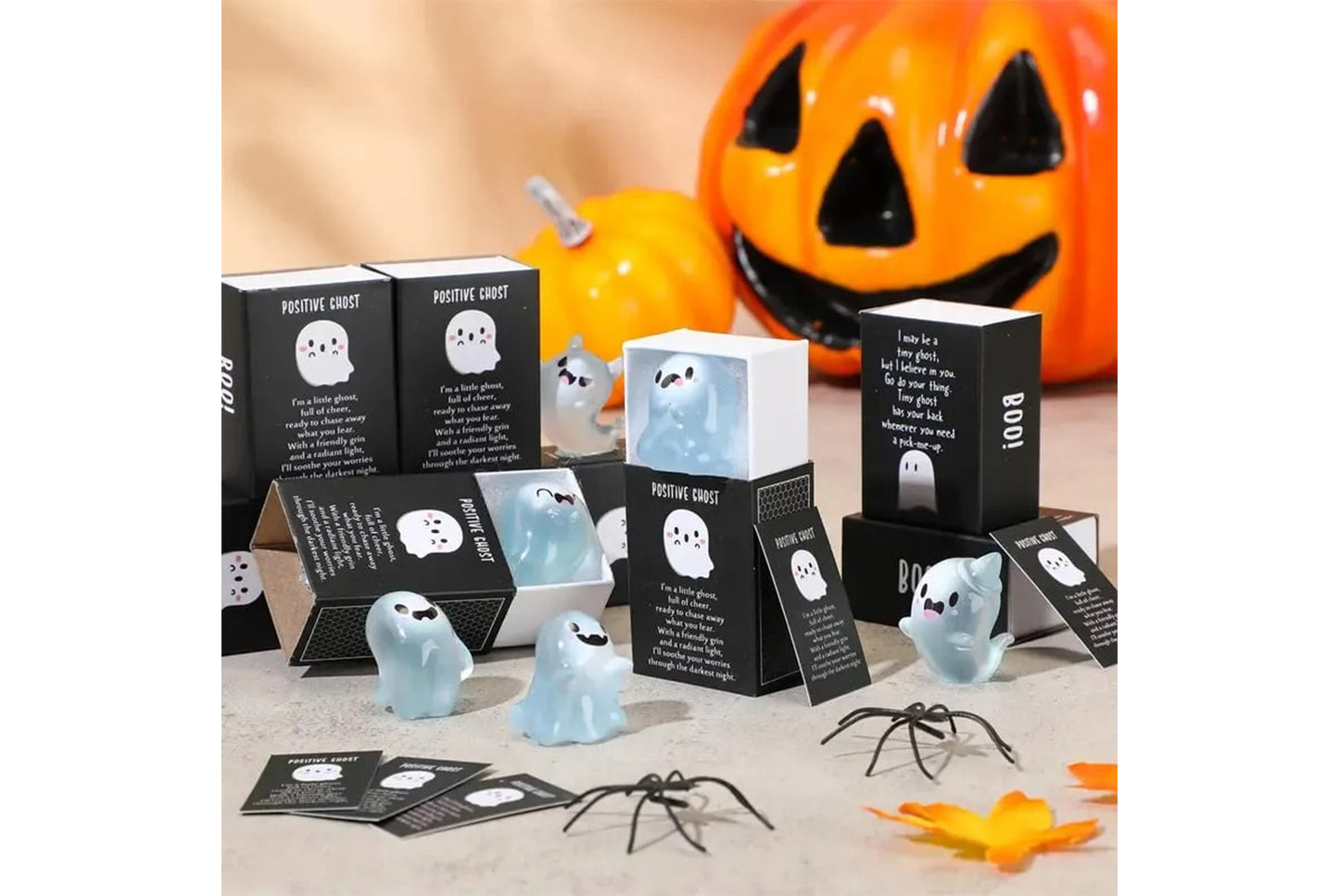Glow in the Dark Mini Ghost Figures