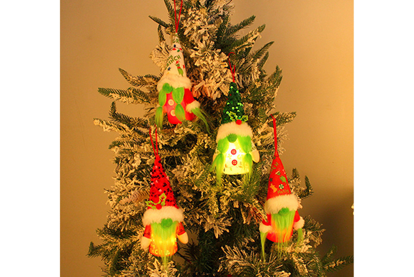 Green Bearded Old Man Faceless Doll Charm