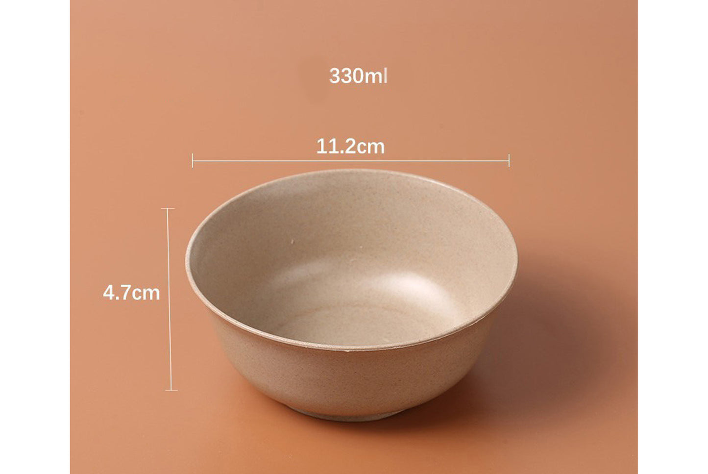 **Eco-friendly Rice Husk Dinnerware Set (Multiple Sizes Available)**