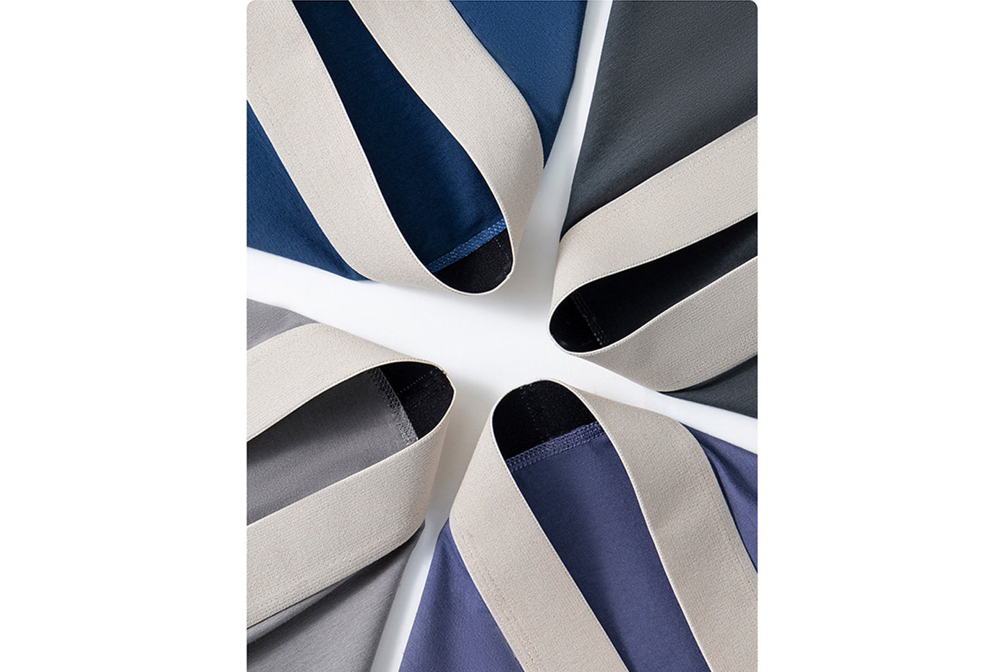 Men's Modal Cotton Mid-Rise Boxer Briefs