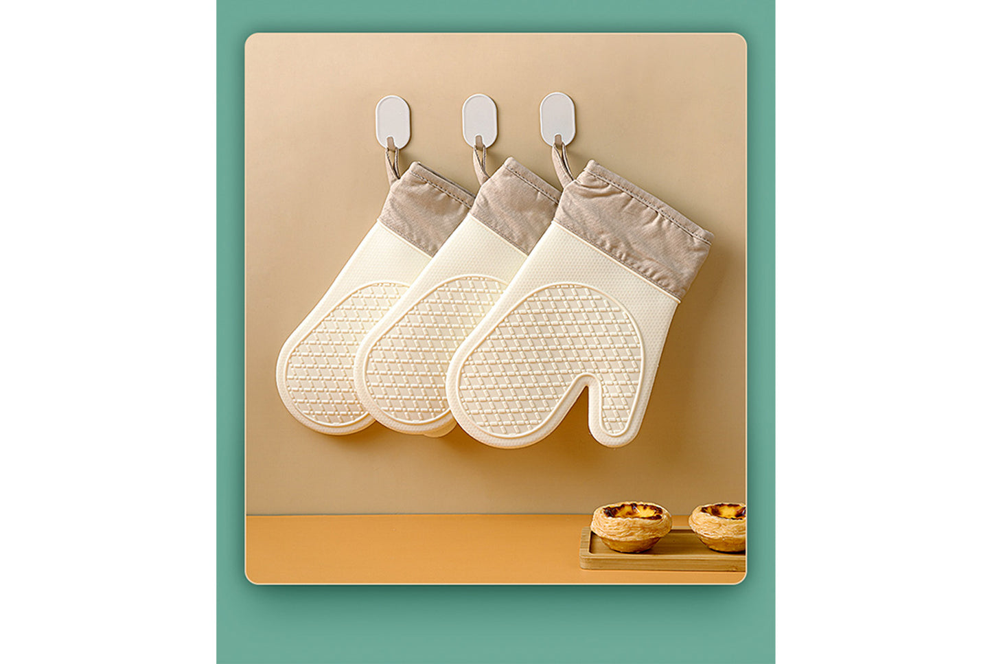 Thickened Silicone Heat-Resistant Gloves