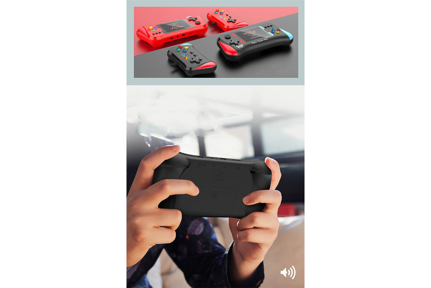 **SUP X7M Retro Handheld Game Console | 500 Classic Retro Mini Handhelds**