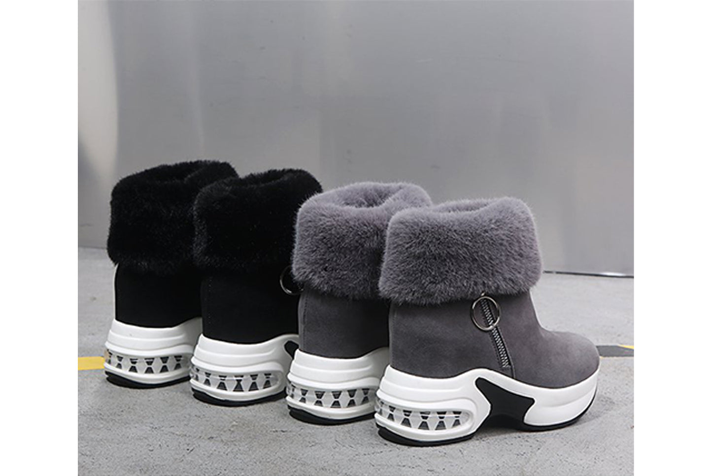 Fleece Lining for Warmth and Height Increase