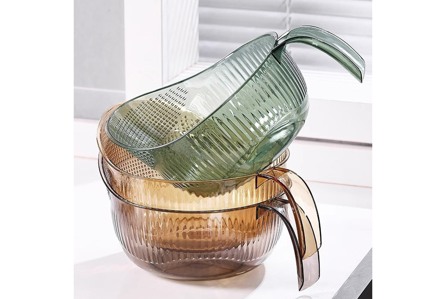 Household rice drain basket