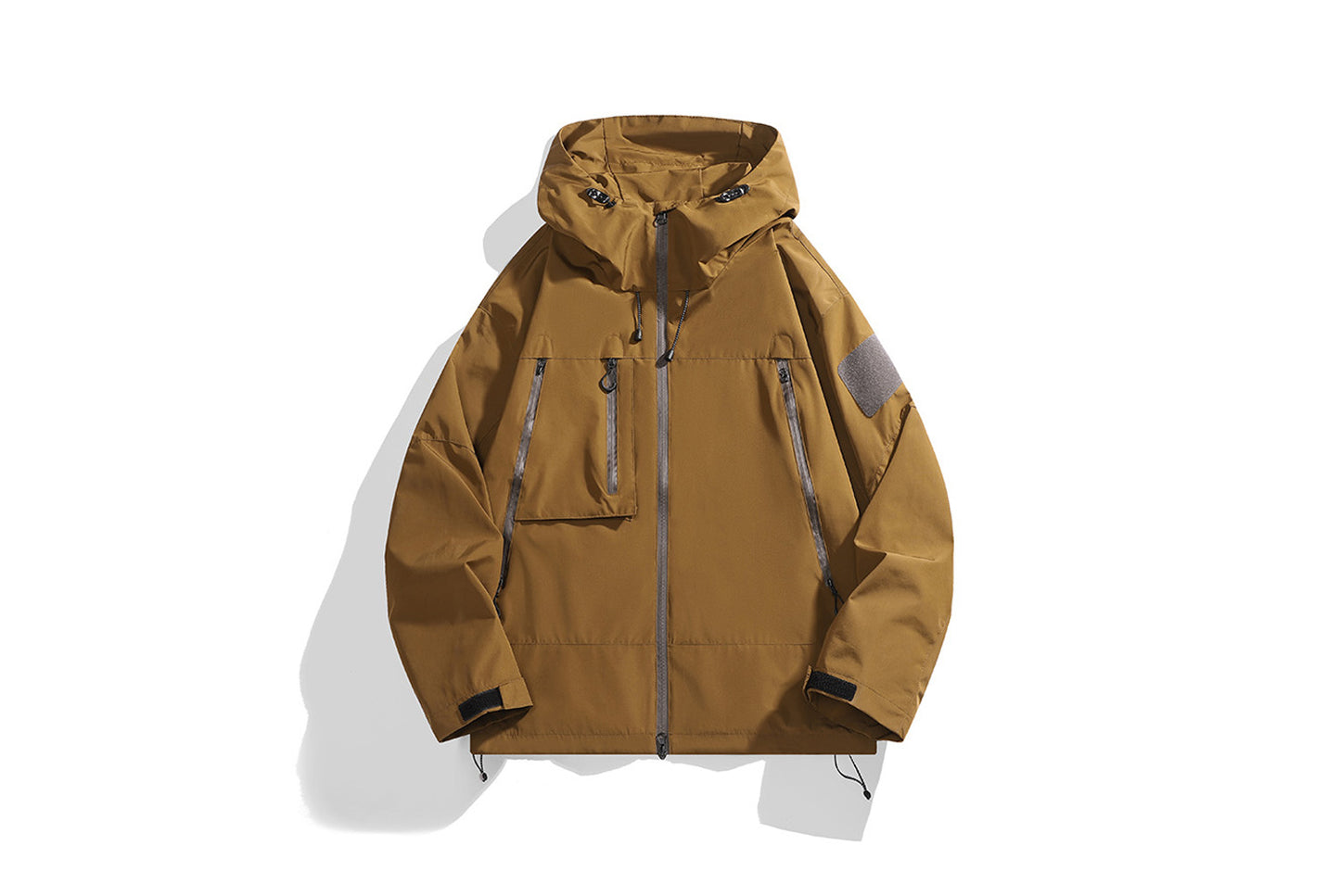 **Men's Three-Proof Waterproof Jacket (Multiple Colors Available, S-3XL)**