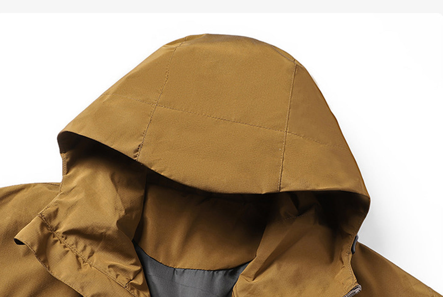 **Men's Three-Proof Waterproof Jacket (Multiple Colors Available, S-3XL)**