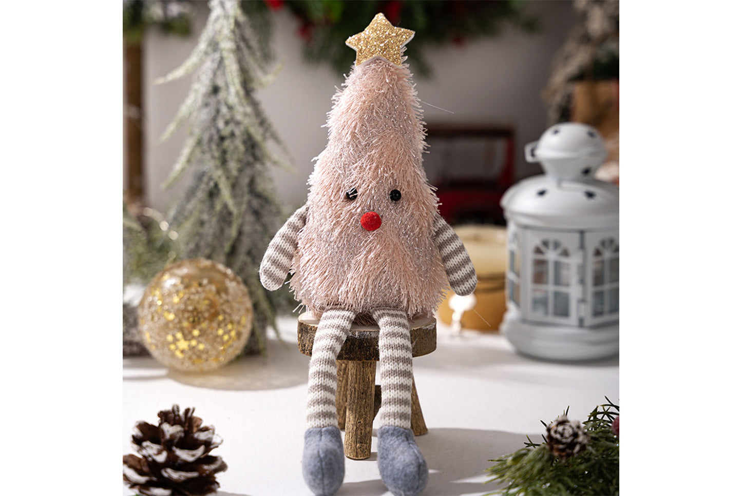**Cute Plush Christmas Tree Doll**