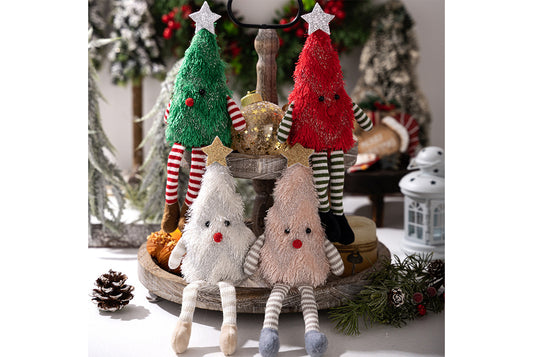 **Cute Plush Christmas Tree Doll**