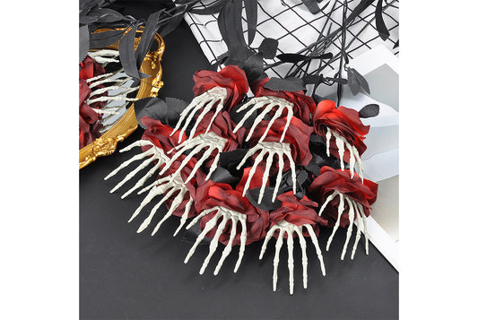 Halloween Skeleton Hand Rose Cuttings (Pack of 4)