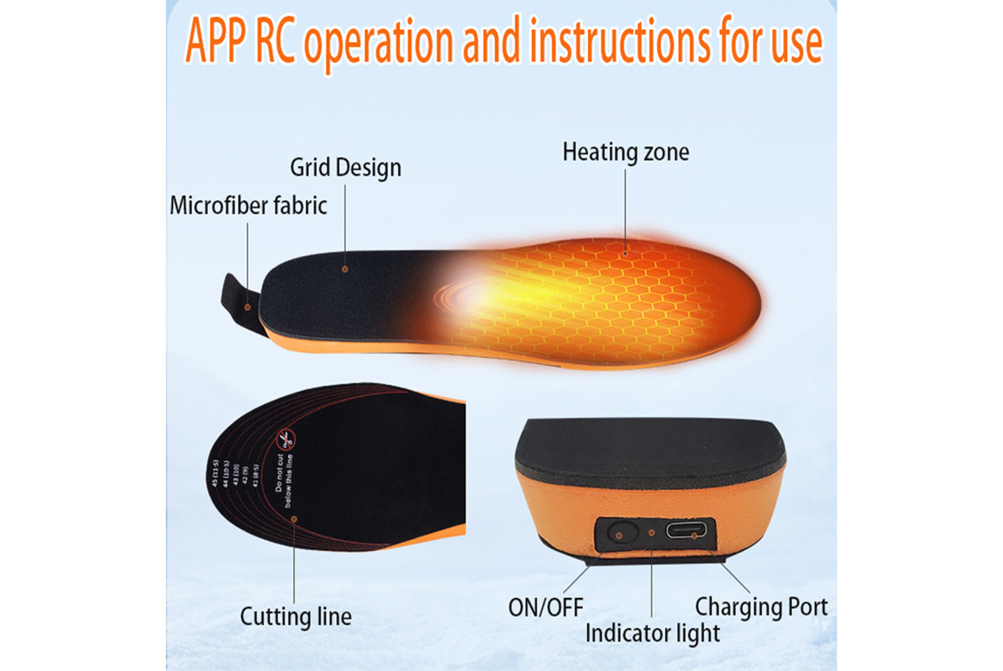 Electrically Heated Insoles
