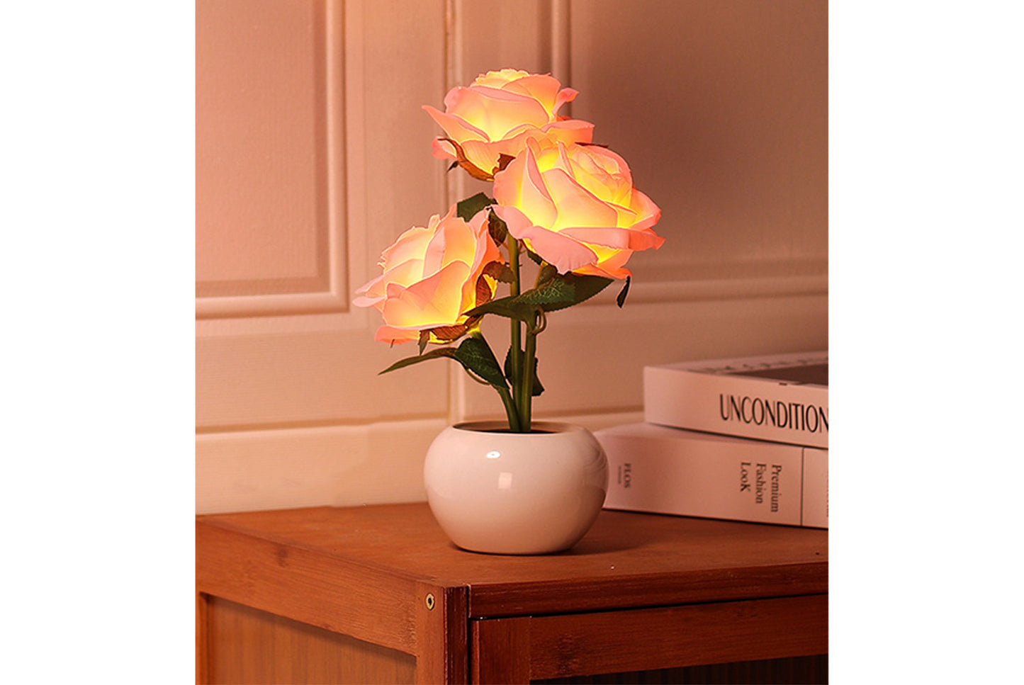 Preserved Rose Night Light