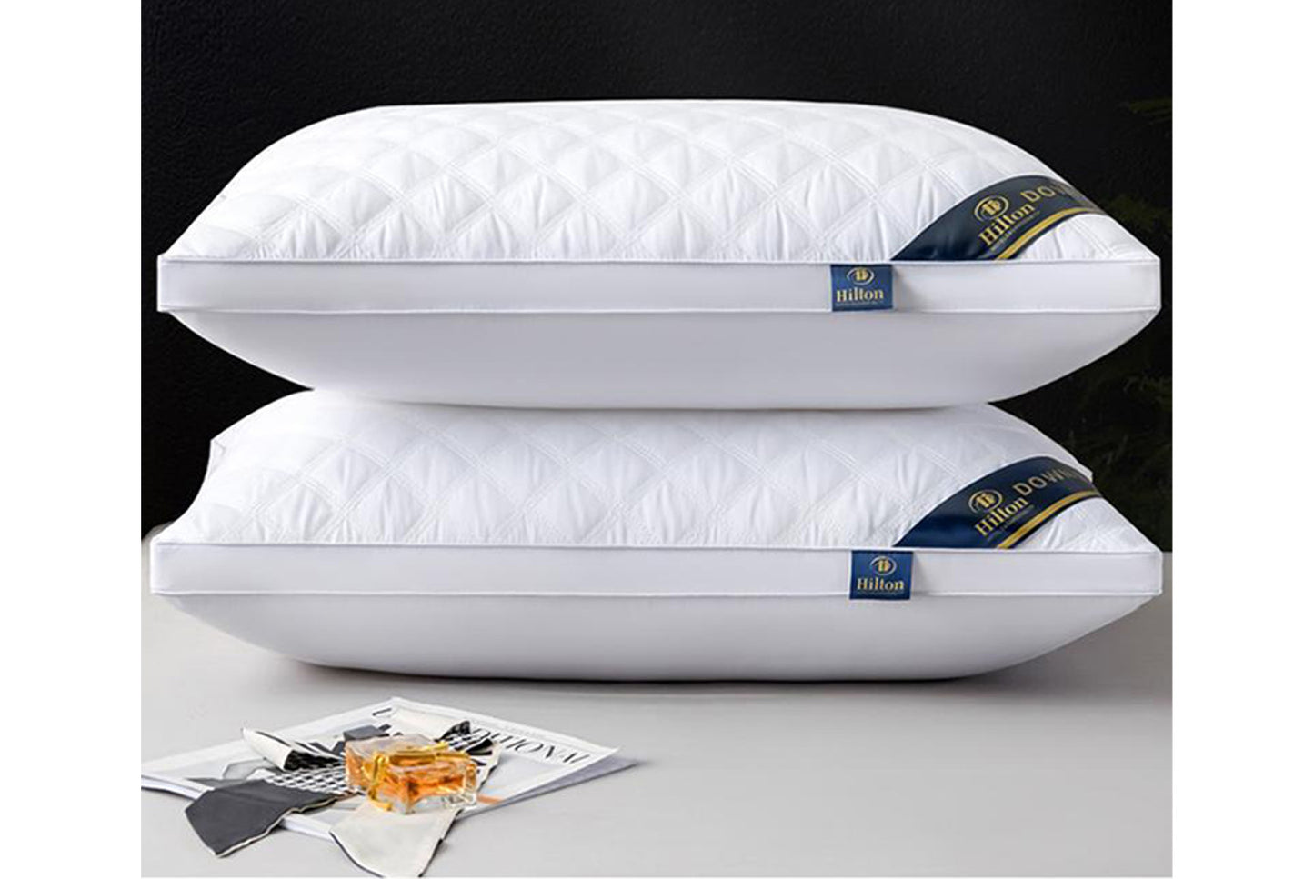 **Five-Star Hotel Pillow Core (48*74cm Feather and Down Filling)**