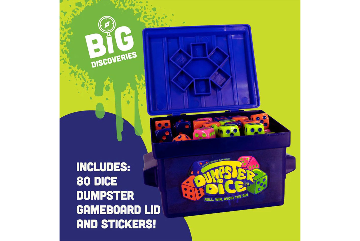 Dumpster Dice Fast-Paced Family Dice Game