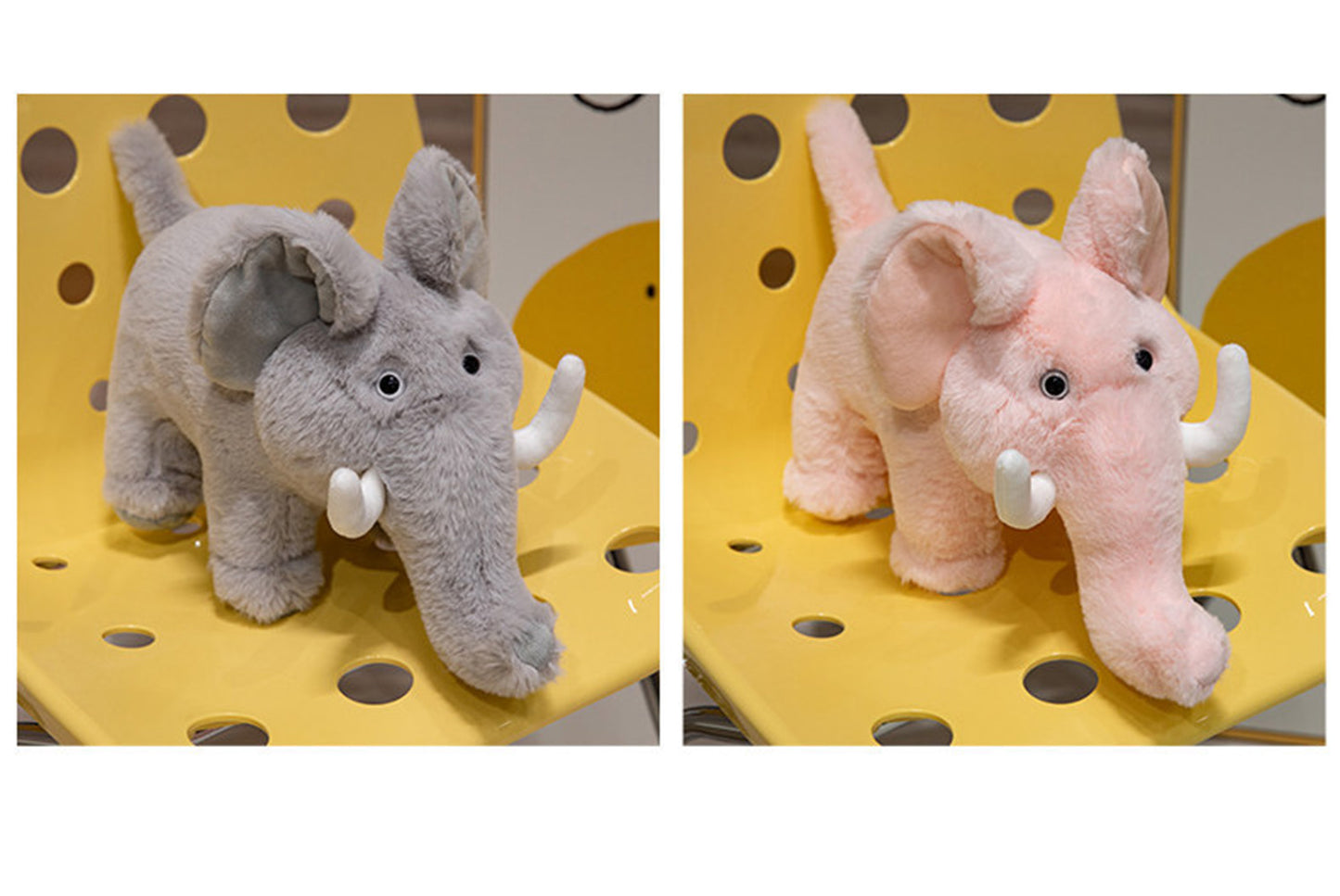 **Realistic Elephant Plush | Child's Comforting Birthday Gift**