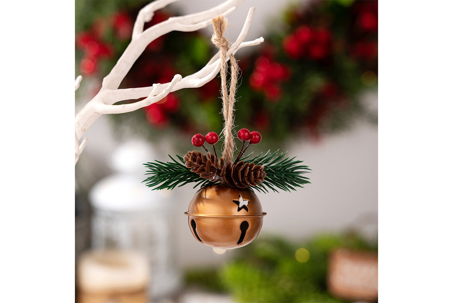 **Christmas Colorful Bell Pendant Decoration**