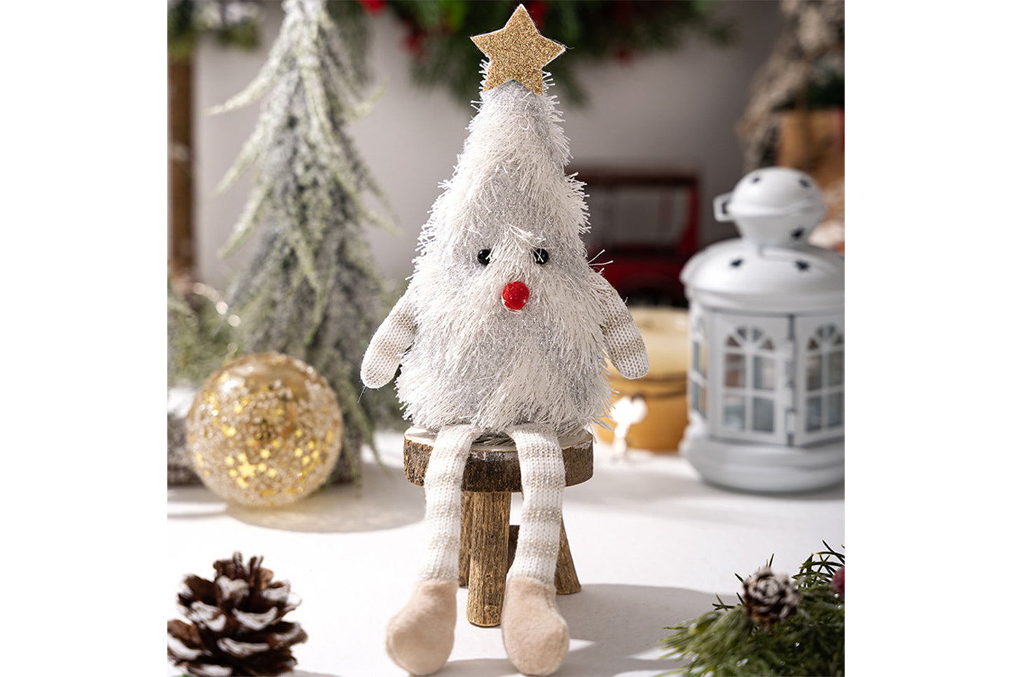 **Cute Plush Christmas Tree Doll**