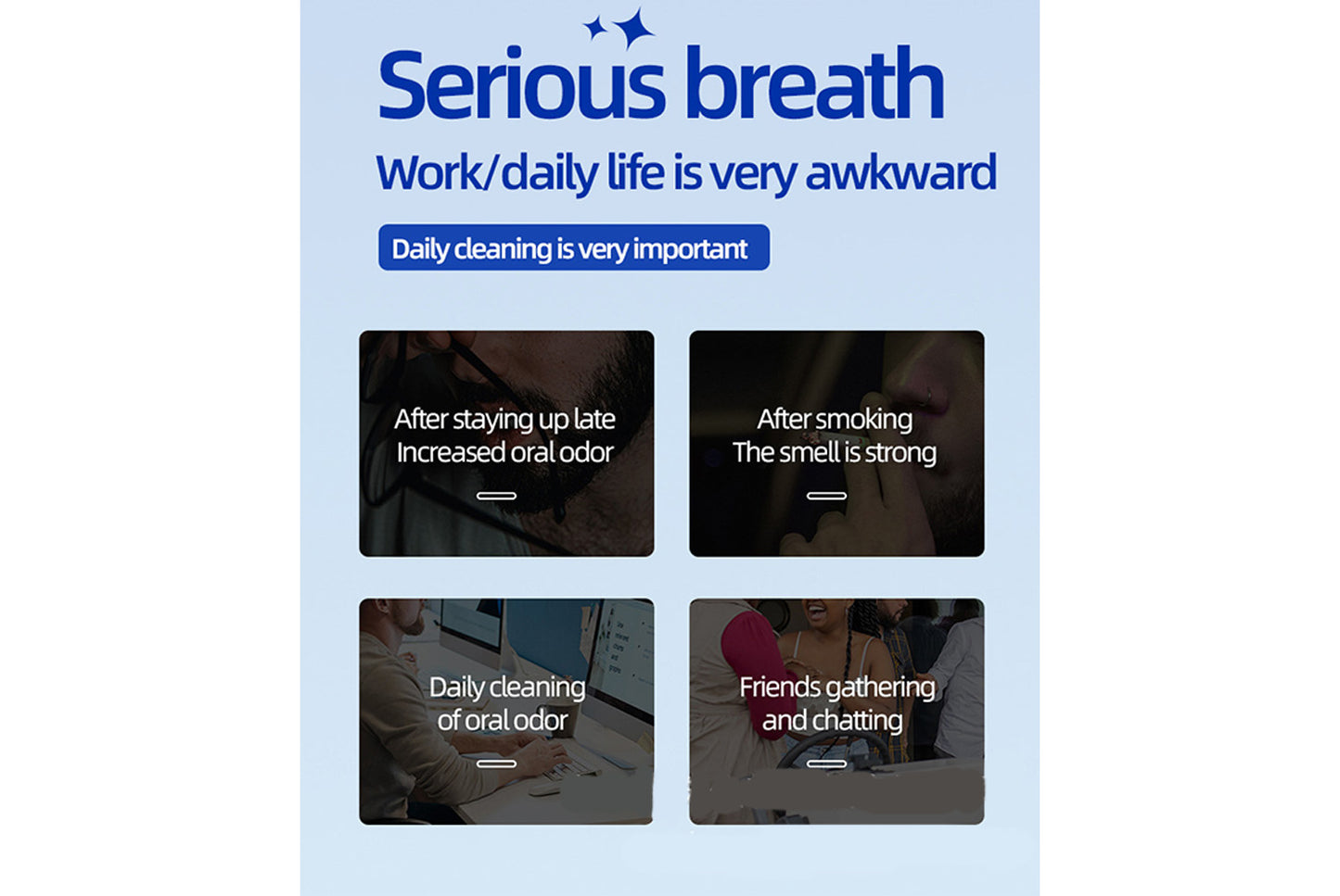 Blasting bead toothbrush portable set