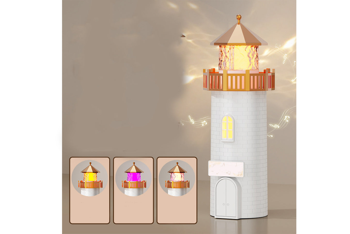 **Lighthouse Ambiance Night Light Bluetooth Model**