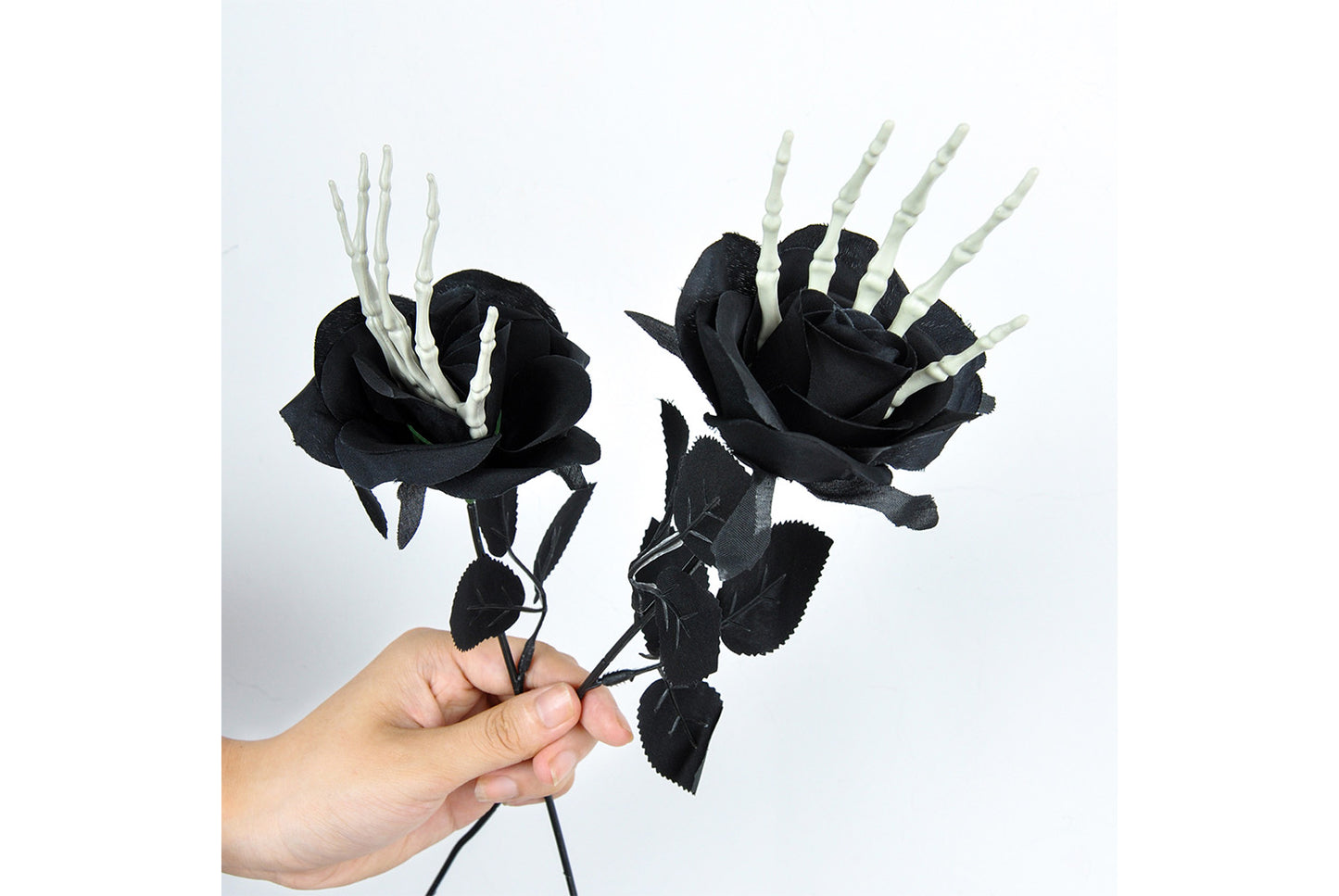 Halloween Skeleton Hand Rose Cuttings (Pack of 4)