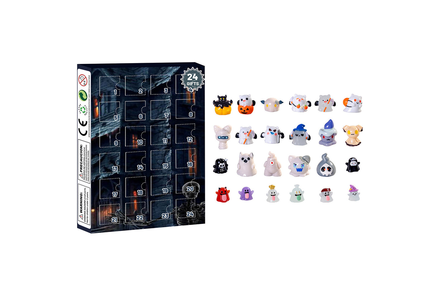 Halloween Ghost Blind Box Countdown Calendar
