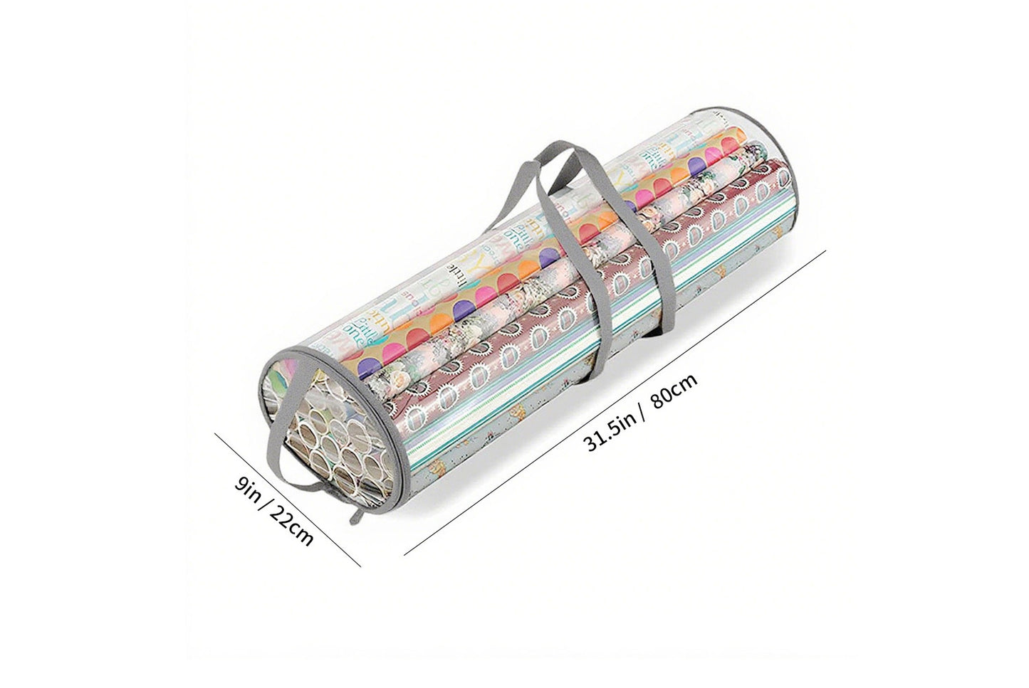 Transparent PVC Paper Decor Storage Bag