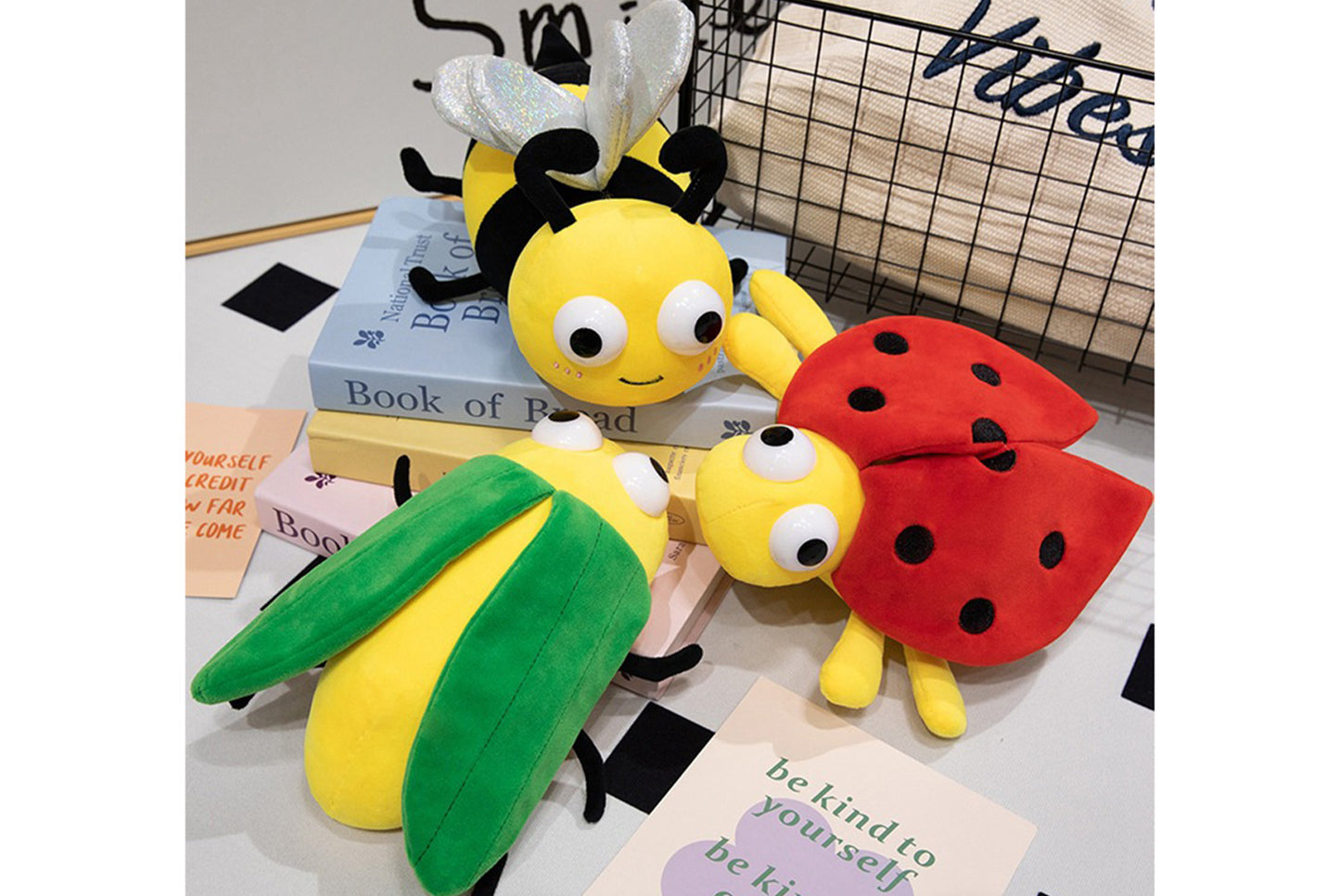 **Luminous Insect Plush Toy | Soothing Birthday Gift for Children**