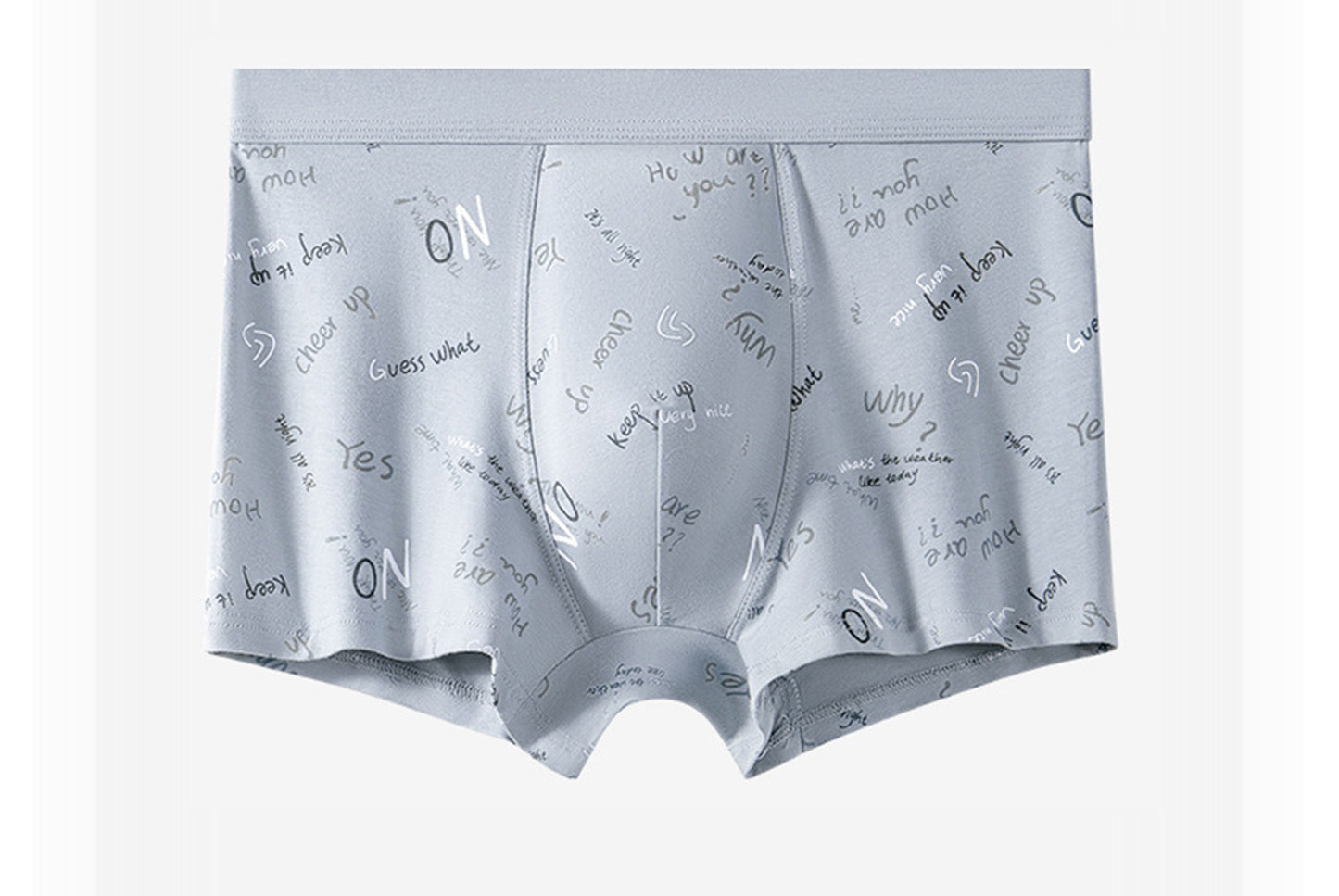 Men's Class A Pure Cotton Summer Sports Boxer Briefs