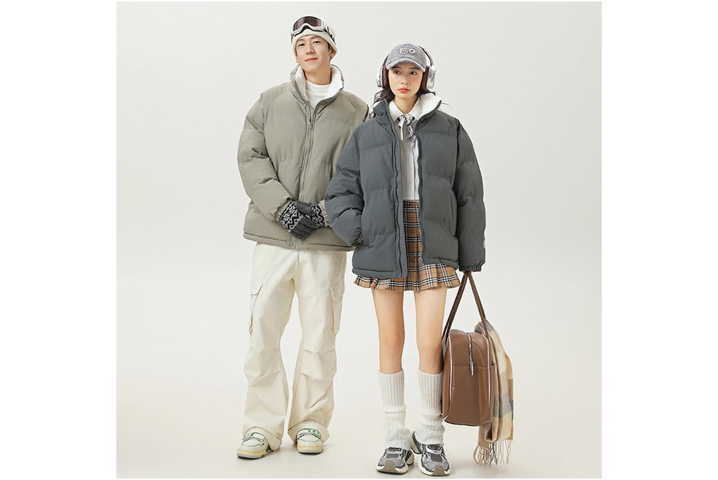 **Men's Winter Hooded Cotton Jacket (8 Colors Available)**