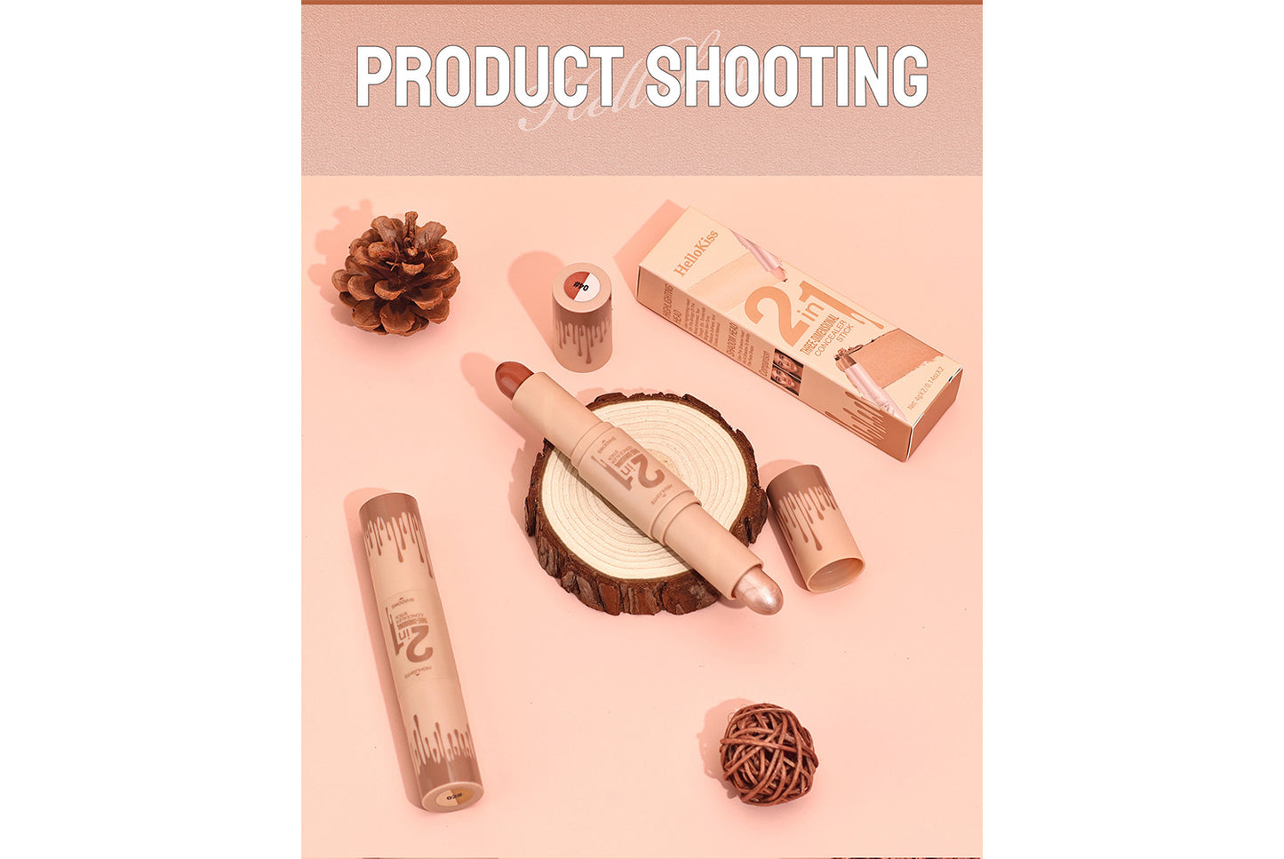 **Dual-Ended Contouring Stick (4-Color Set)**
