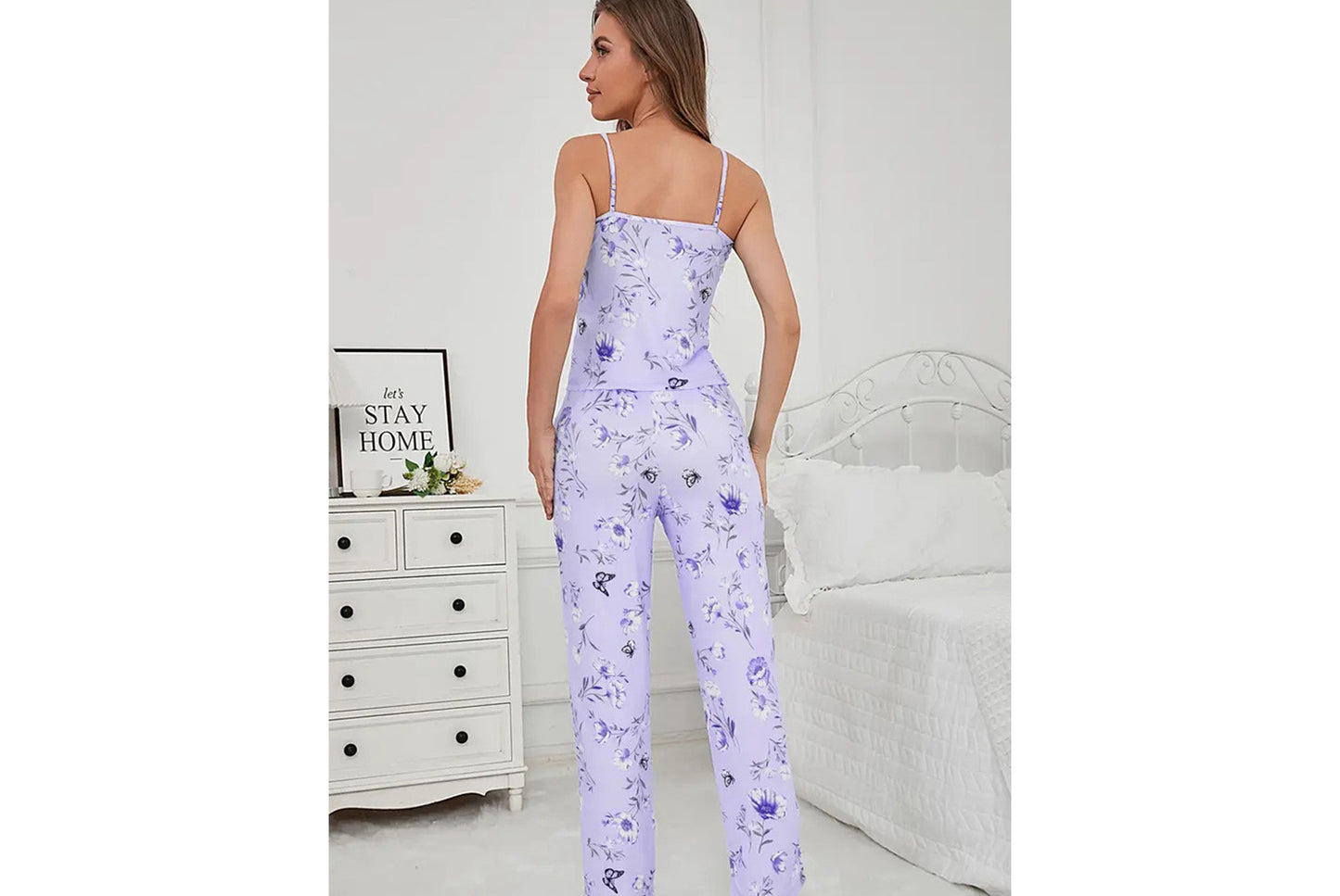 **Women's Three-Piece Pajama Set**